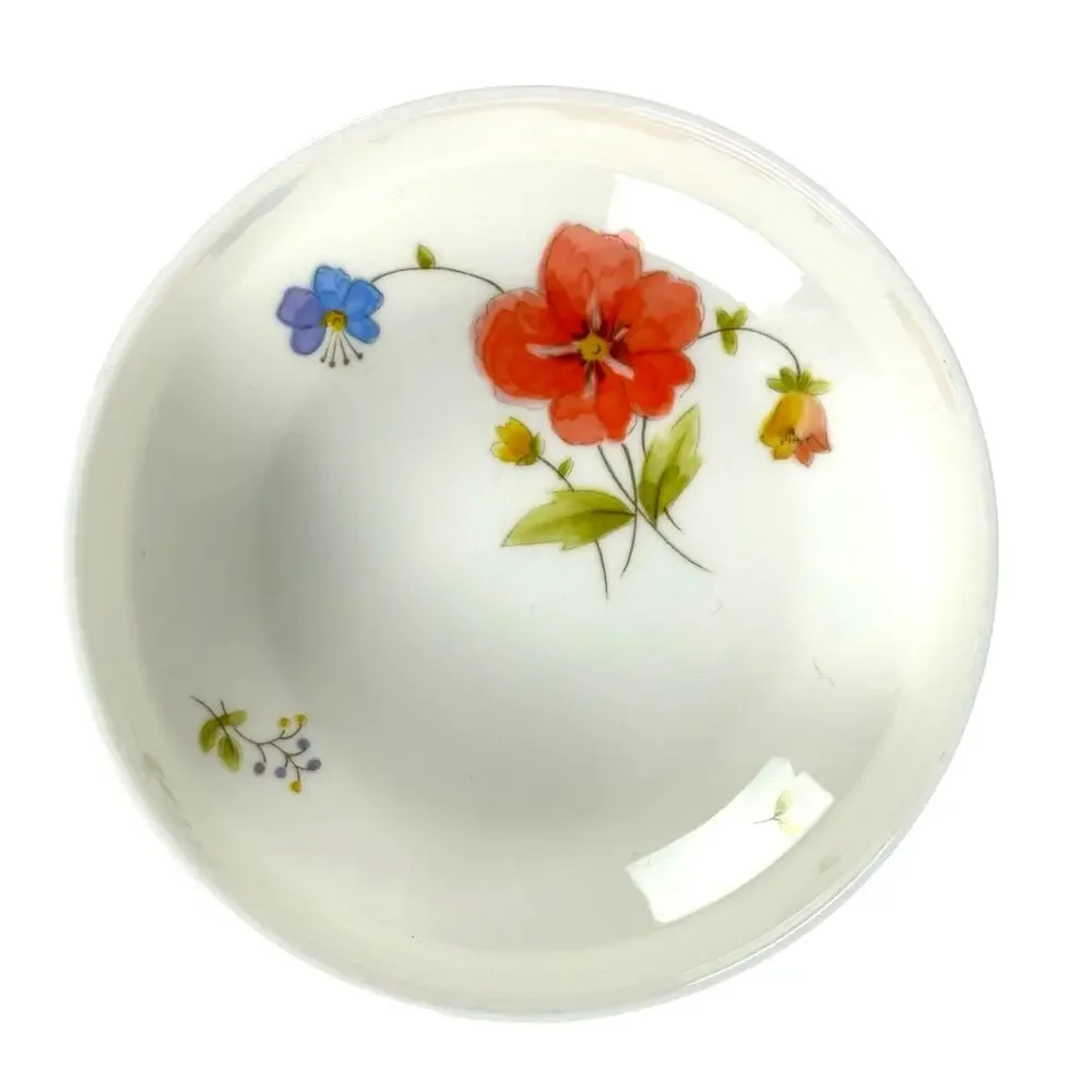 Mikasa Bone China Japan 1974-1996 Retired 'Just Flowers' 4 7/8